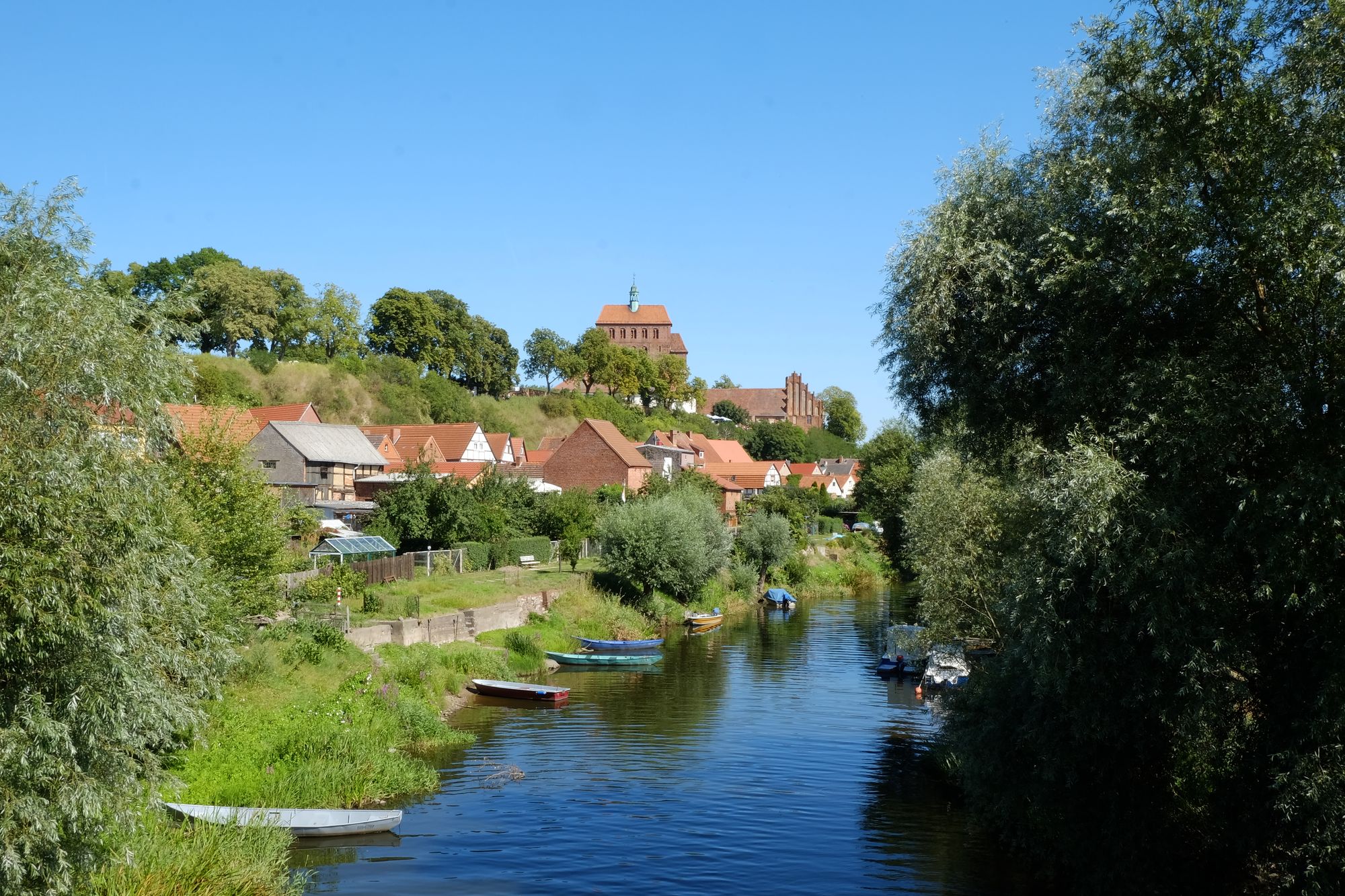 Blick auf Havelberg